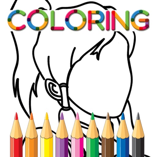 Crayon Coloring Painting Fun The Legend of Korra iOS App