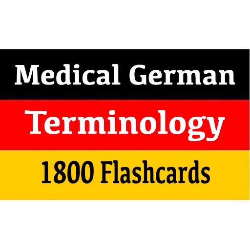 Medical German Terminology 1800 Flashcards & Quiz icon