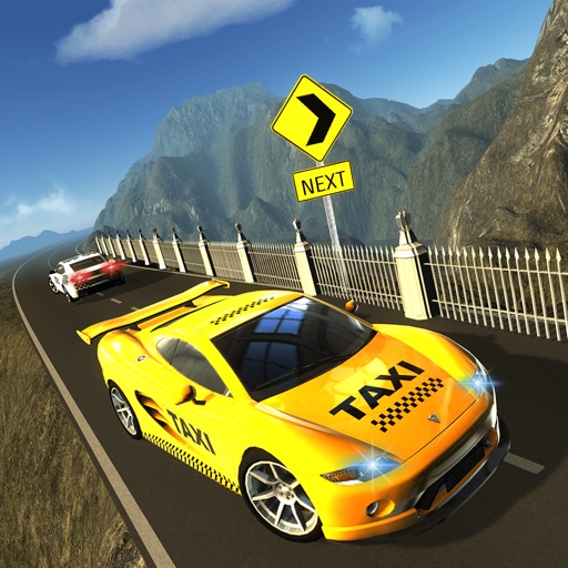 Offroad Taxi Hill Climbing 3D Icon