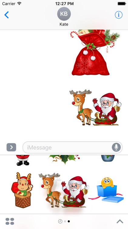 Magic Santa Stickers for iMessage
