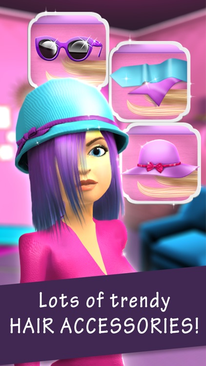 Princess Hair Salon Games 3D: Girl Hairstyles DIY