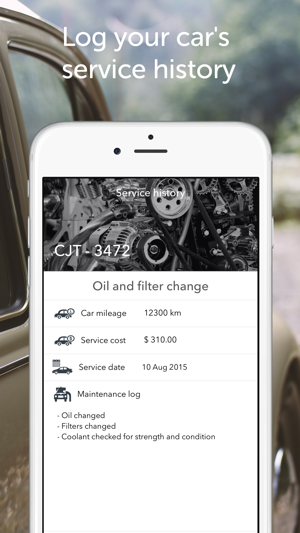 Car Assistant- Service history(圖3)-速報App