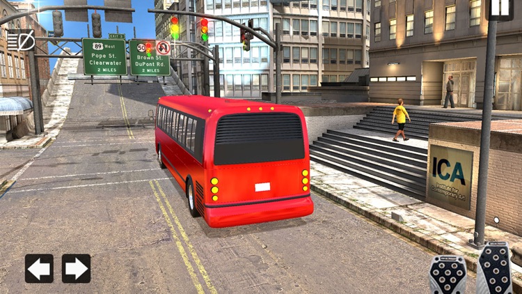 Coach Bus Drive Simulator 3D screenshot-4