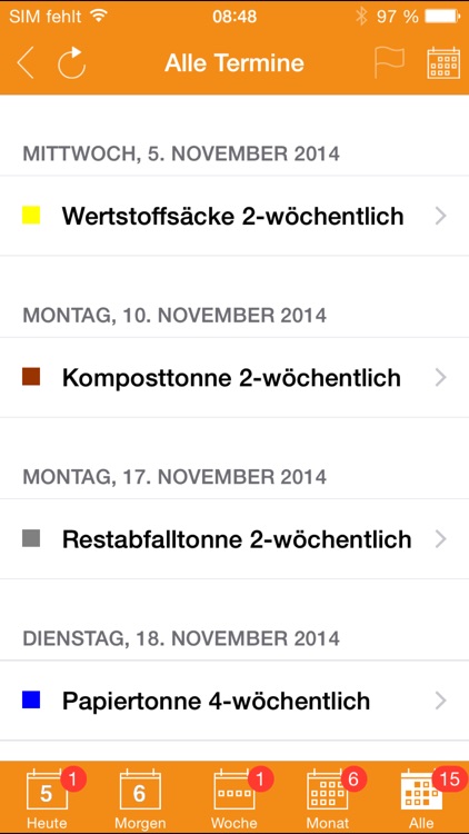 Abfall App CLP