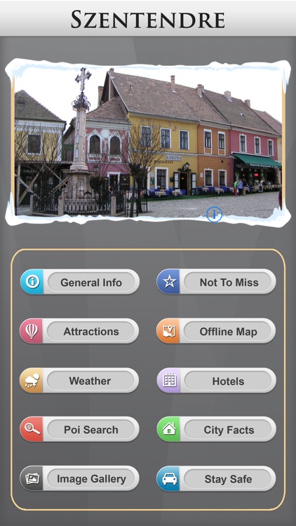 Szentendre Offline Map Travel Guide