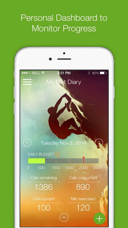 My Diet Diary Calorie Counter App
