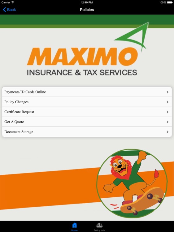 Maximo Insurance & Tax Services HD screenshot-3