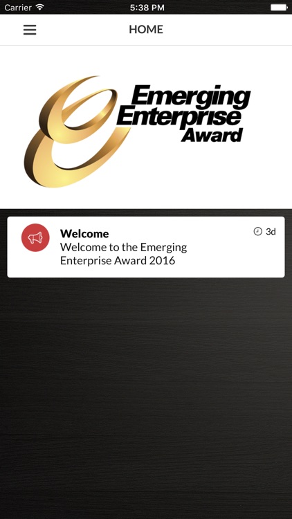 Emerging Enterprise Award 2016