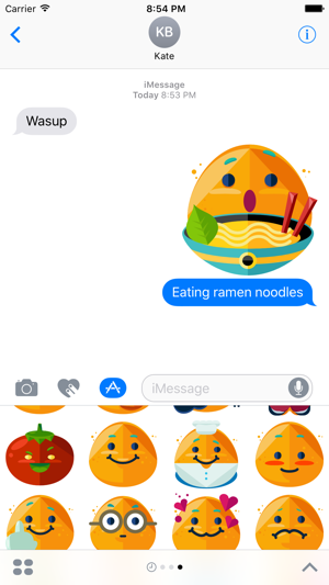 Potato Boy Emoji Stickers for Messages(圖3)-速報App