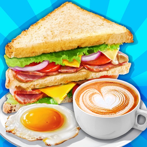 Breakfast Sandwich Food Maker - Baby Meal Party iOS App