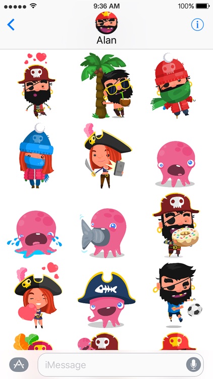Pirate Kings Stickers for Apple iMessage
