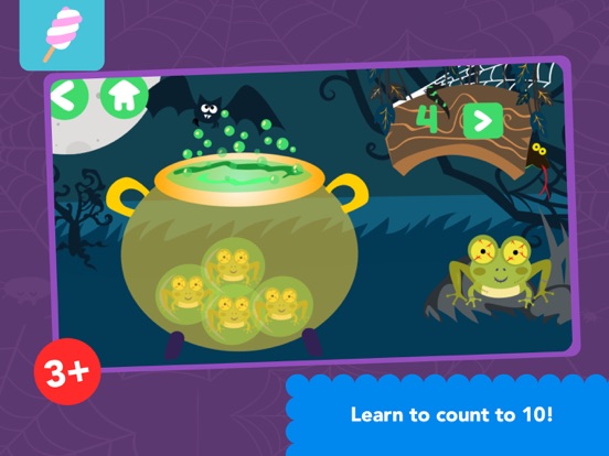 Math Tales trick-or-treating: Halloween counting screenshot 3