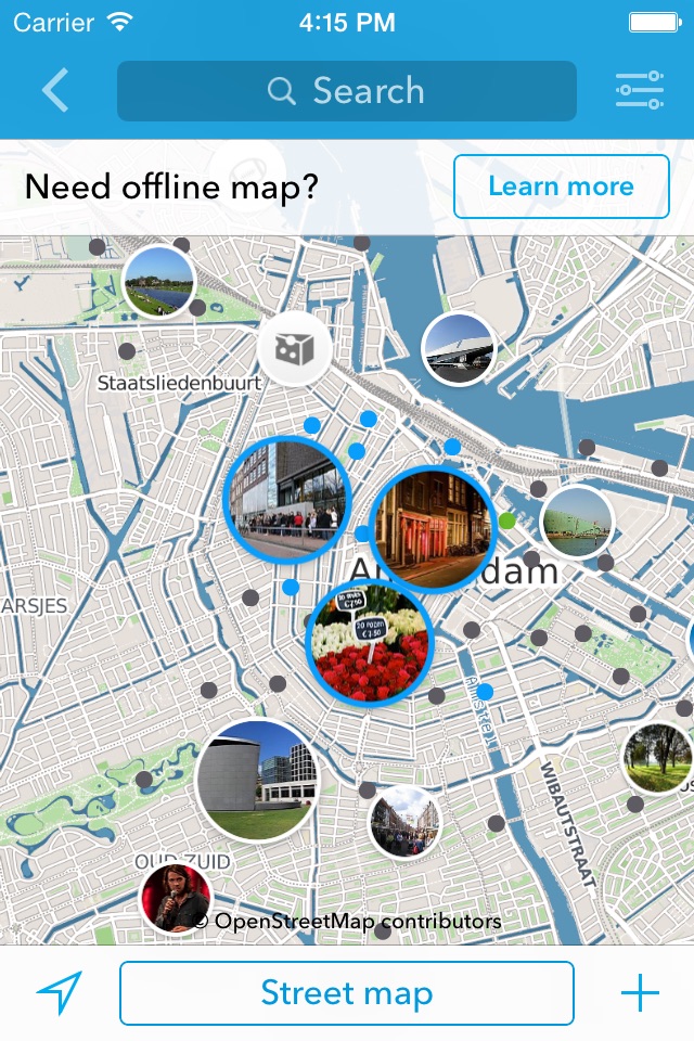 Amsterdam Offline Map and City Guide screenshot 2