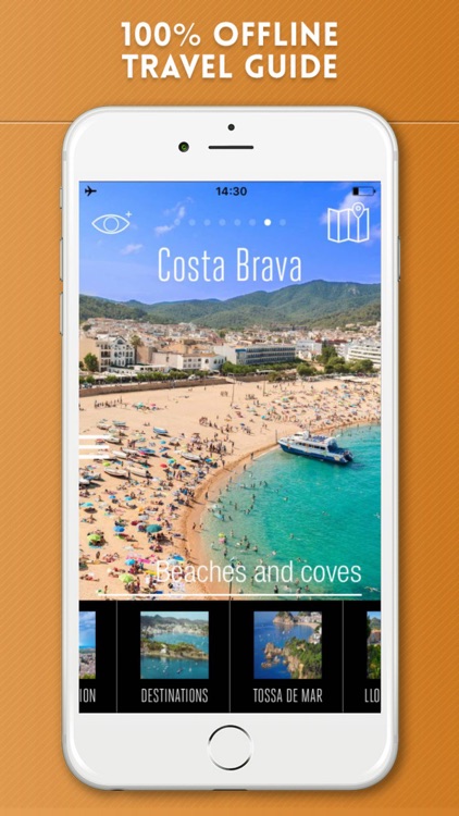 Costa Brava Travel Guide and Offline City Map
