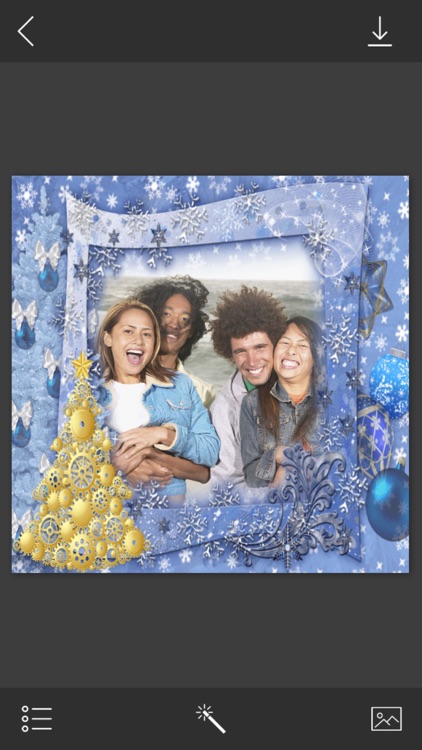 Xmas 2017 Photo Frame - Frame editor