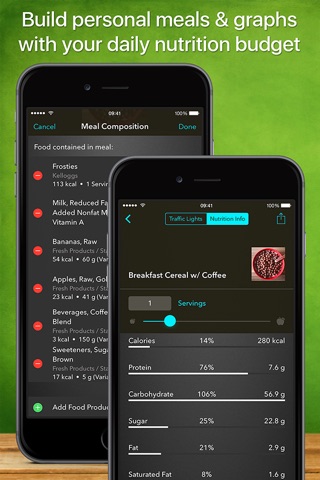 Traffic Light Calorie Info screenshot 2