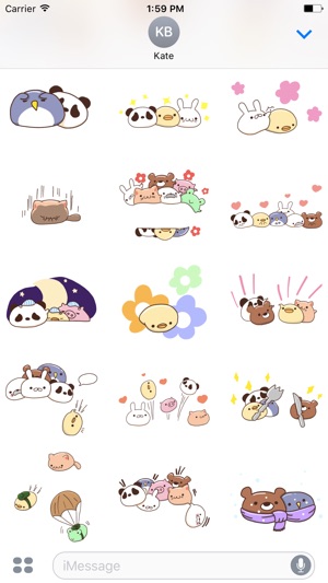 Sweet Mochi Animal Stickers!(圖3)-速報App