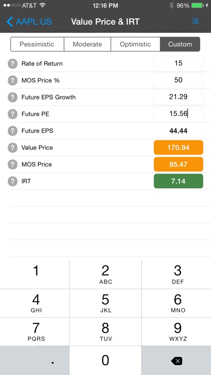 Stock Value Analyzer Pro screenshot-3