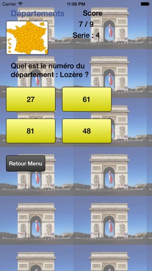 Départements de France - Liste et Quiz(圖4)-速報App