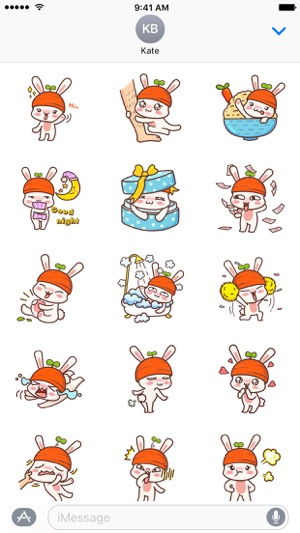 Radish Rabbit − NHH Stickers(圖3)-速報App