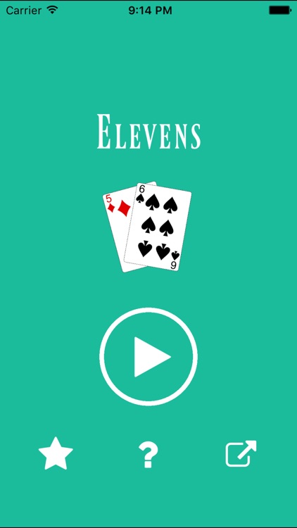 Elevens: A Solitaire Game