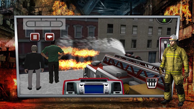 Fire Truck Simulator – Real Firefighter Simulation screenshot-3