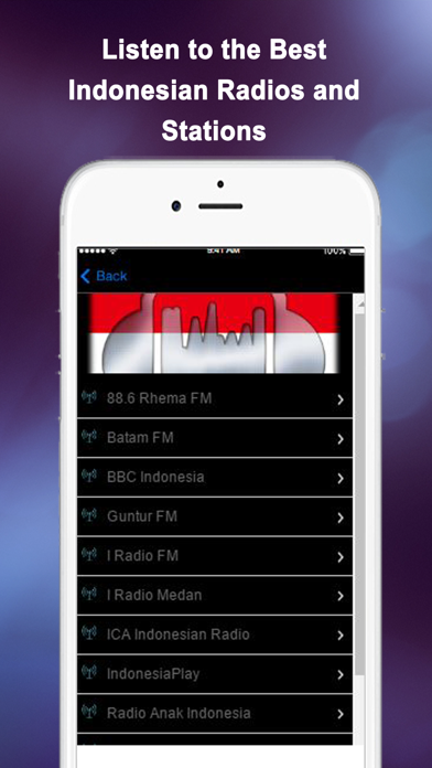 How to cancel & delete Indonesia Radio Online FM Music and News Stations from iphone & ipad 3