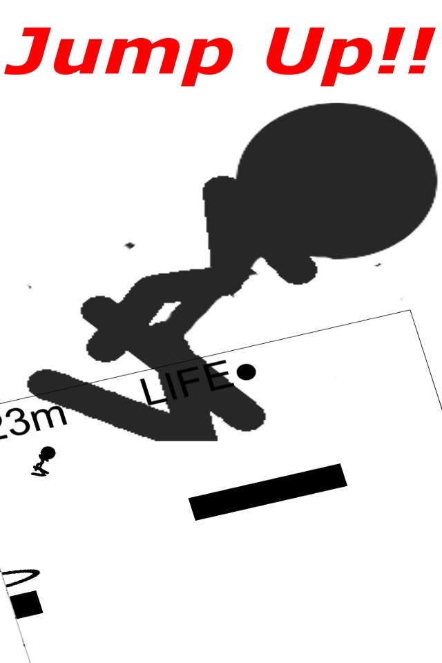 Jump!!~Free 2D stick figure scroll action game~ screenshot 3