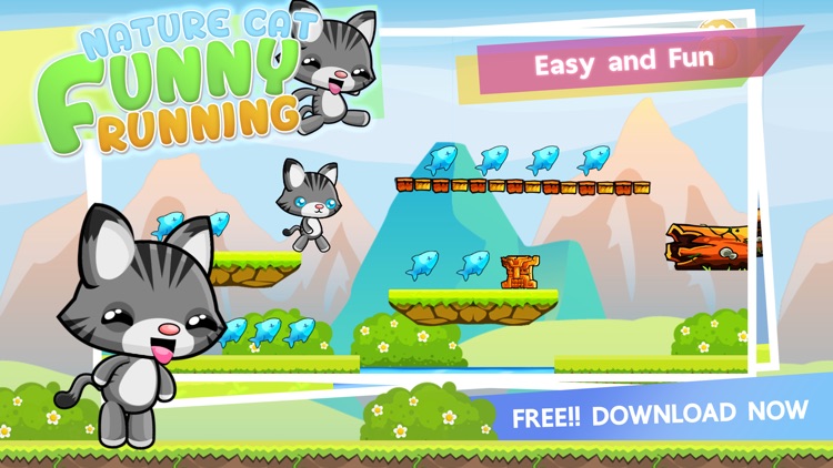 Nature Cat Funny Running screenshot-4