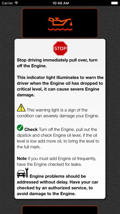 To Identify Car Problems, Car Warning Lights screenshot-4