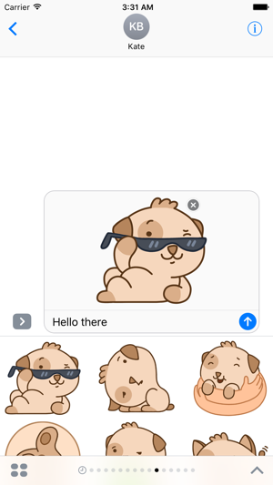 Cooper Dog - Sticker for iMessage(圖2)-速報App