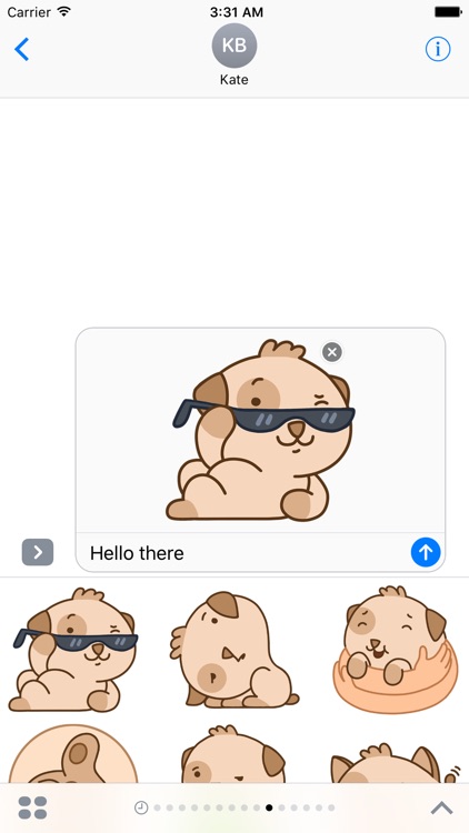 Cooper Dog - Sticker for iMessage