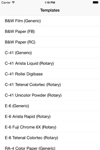 Darkroom Lab Timer screenshot 2