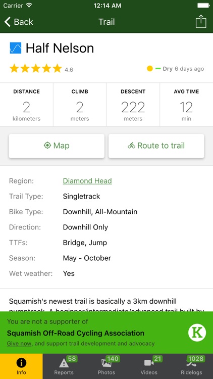 Trailforks - Mountain Bike Trail Map