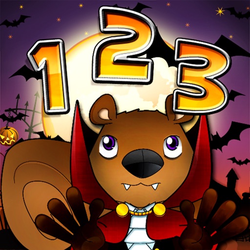 Sammy Squirrel™  and the Haunted Numbers iOS App