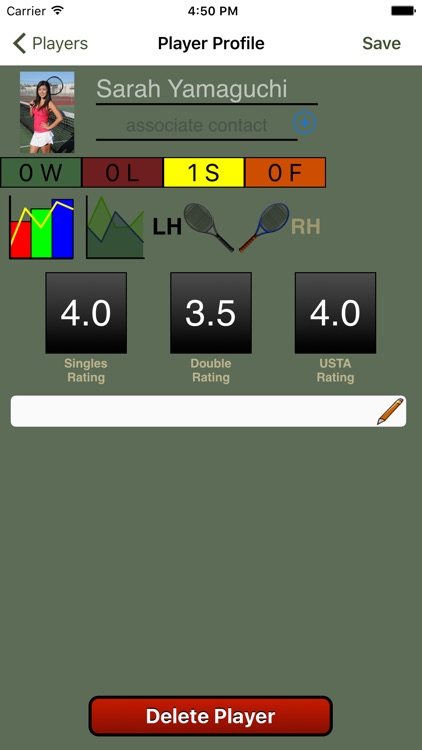 Tennis Score Tracker