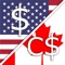 US Dollar Canadian Dollar converter USD / CAD