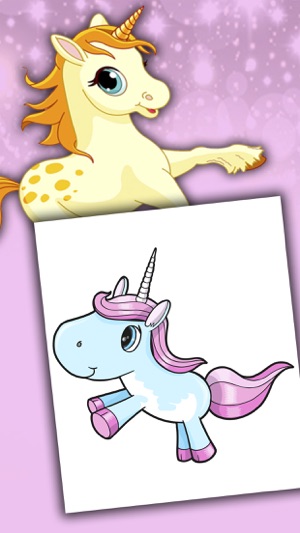 Unicorns coloring book for kids 2 to 6 years(圖5)-速報App
