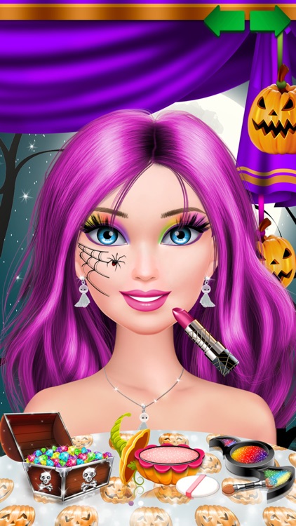 Halloween Makeover - Kids Makeup & Dress Up Games