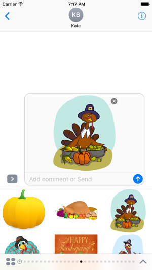 Happy Thanksgiving Stickers(圖2)-速報App