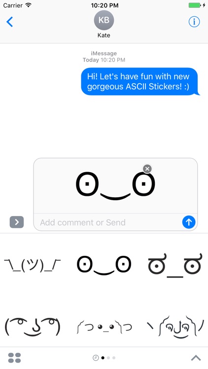 ASCII Stickers