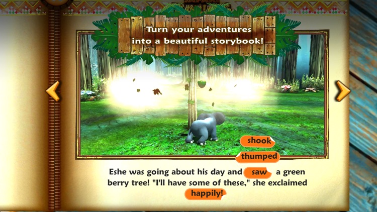 Safari Tales - literacy skills from creative play screenshot-4