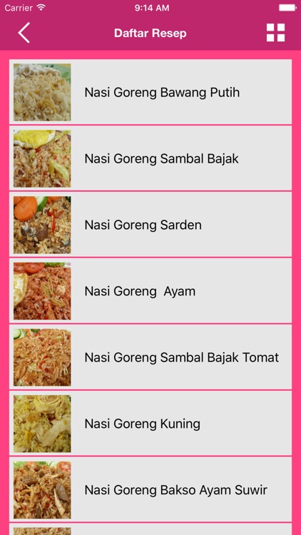 50 Resep Nasi Goreng HD screenshot-3