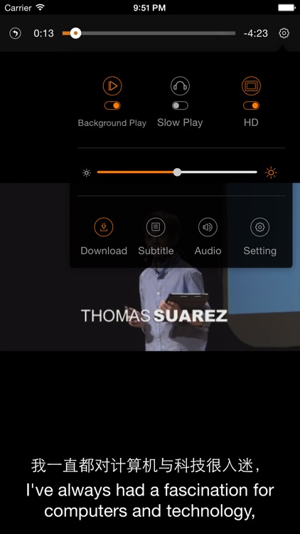 DoPlayer HD - learning english(for ted)