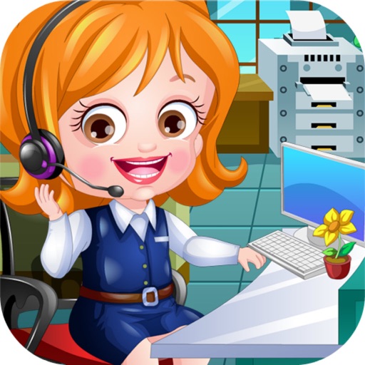 Baby Receptionist Dressup - Chic Studio icon