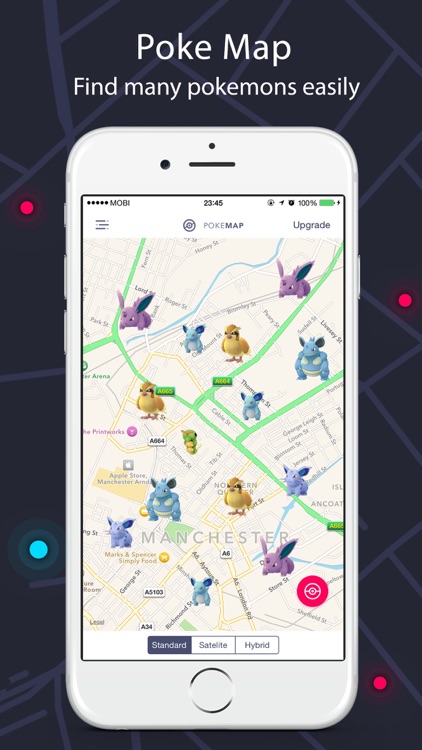 realtime map for pokemon go