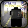 Adrenaline rush of dangerous mountain bus driving