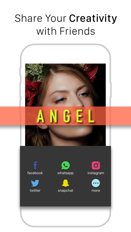 Snap Text for Snapchat - with camera roll upload