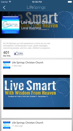 Life Springs Church Las Vegas(圖2)-速報App