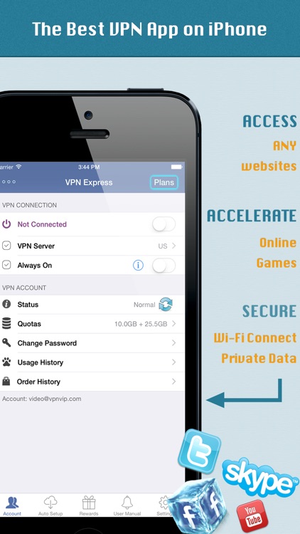 VPN Express - Free Mobile VPN